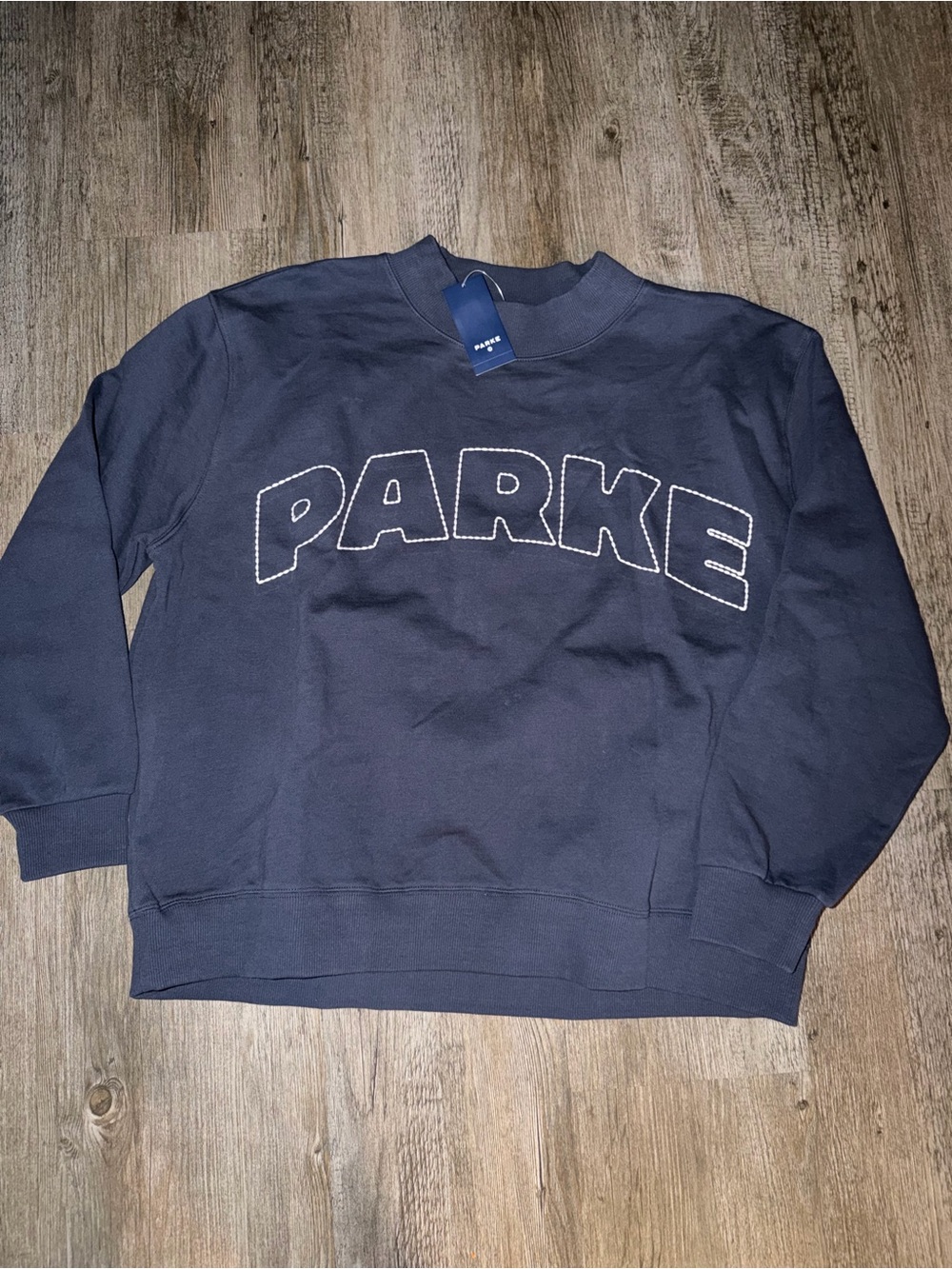 PARKE x Target Logo Mock Neck Sweatshirt L/XL